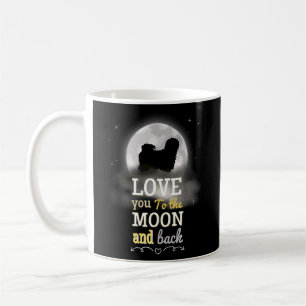 Mug Lhassa Apso Chien Aimer À La Lune