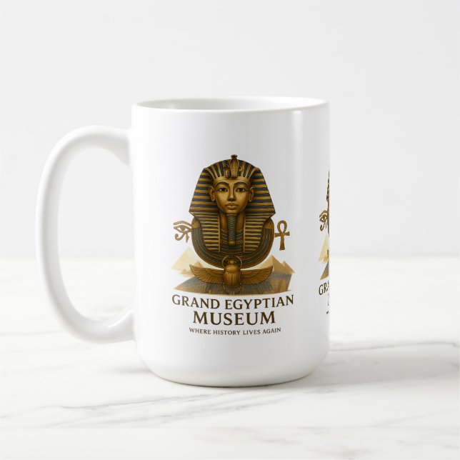 Mug L'Héritage Éternel – Ouverture du Grand Musée Égyp (Gauche)