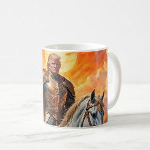 Mug L'héroïque guerrier Trump en or