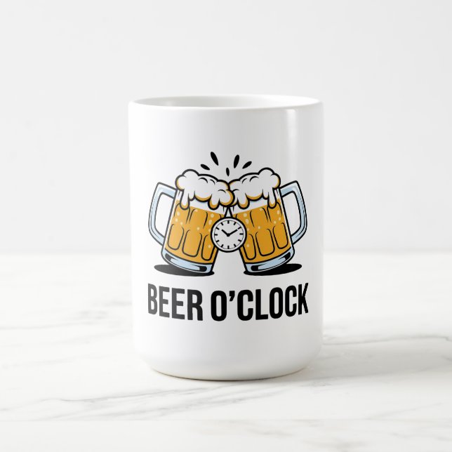 Mug L'heure de la bière - Célébrons avec une froide (Centre)