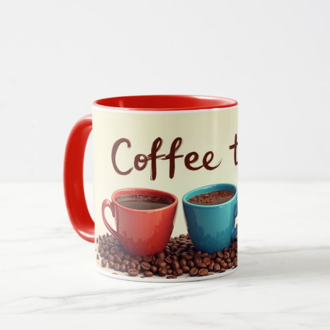 Mug L'heure du café (Devant gauche)