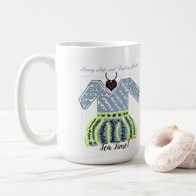 Mug L'heure du thé ! (Avec donut)
