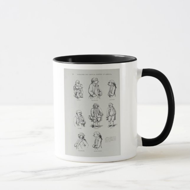 Mug L'histoire narrative et critique de l'Amérique (Droite)