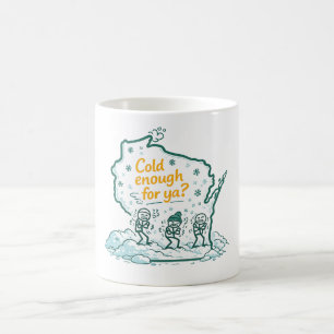 Mug L'hiver dans le Wisconsin - Assez froid pour vous?
