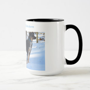 Mug l'hiver de attente donnent l'assaut à d'abord