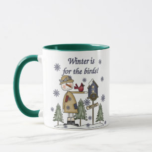 Mug L'hiver est pour les oiseaux