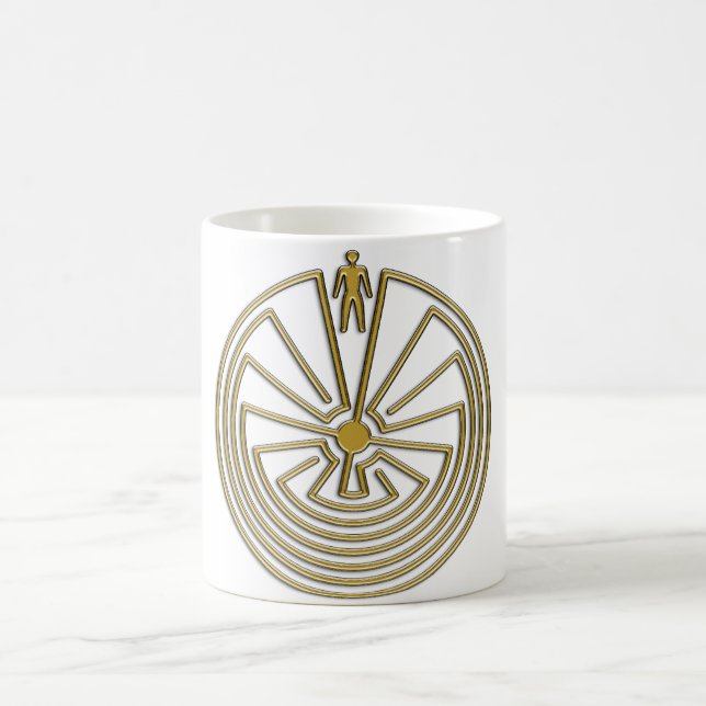 Mug L'homme dans le Maze - l'or (Centre)