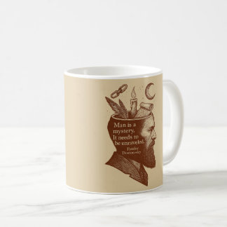 Mug L'homme est un mystère citée par Dostoïevski