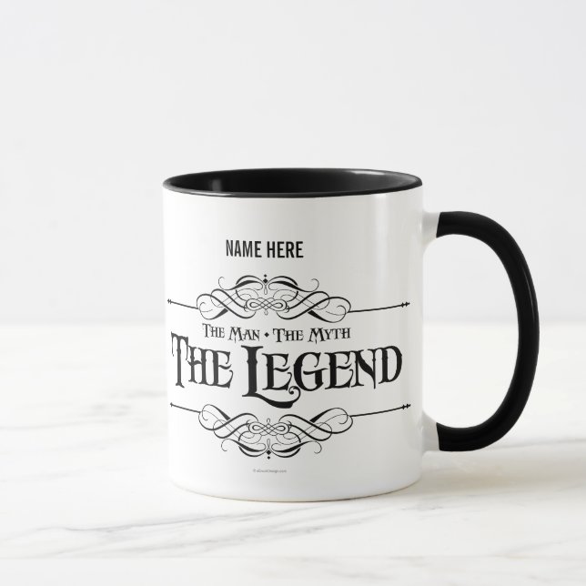 Mug L'Homme, Le Mythe, La Légende (Droite)