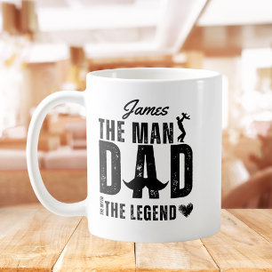 Mug L'homme le mythe La légende DAD Cool Fête des père