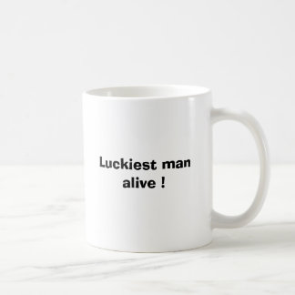Mug L'homme le plus chanceux vivant !