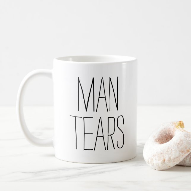 Mug L'homme pleure (Avec donut)