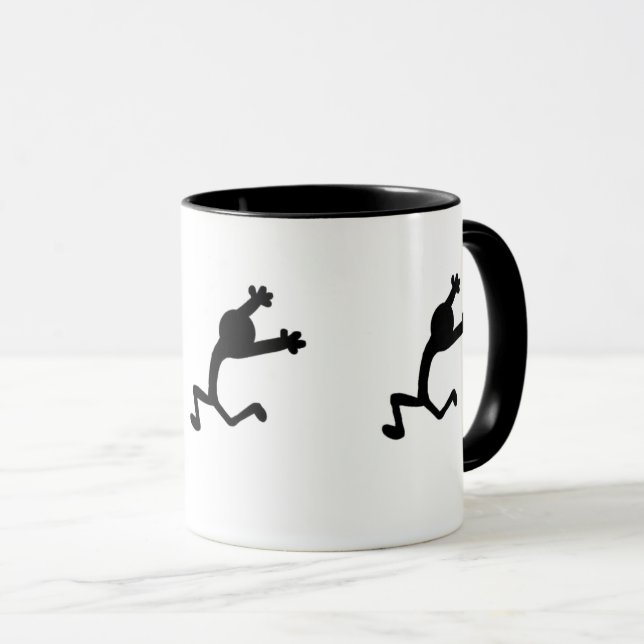 Mug L'homme qui coule (Devant droit)