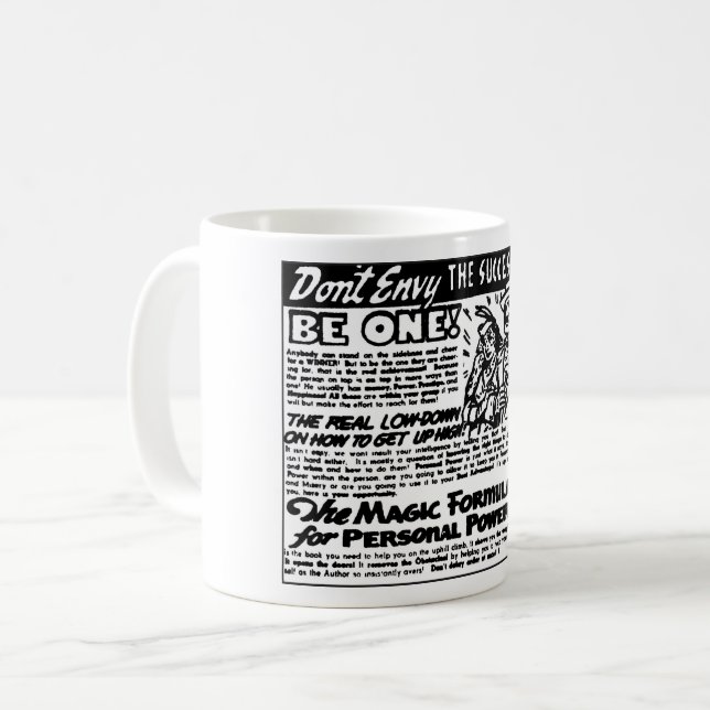 Mug L'homme qui réussit (Devant gauche)