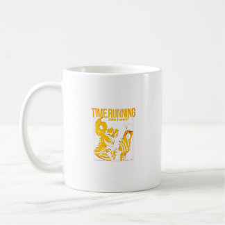 Mug L'Horloge Minimaliste du Temps qui S'écoule & Conc