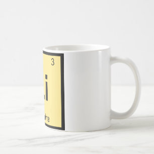 Mug Li - Linguine Chimie Pâtes Table Périodique
