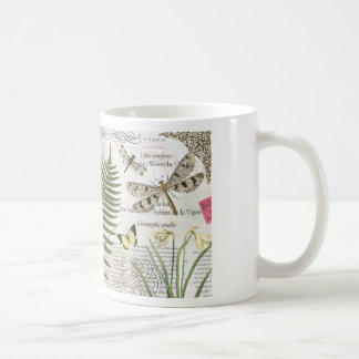Mug libellule française vintage