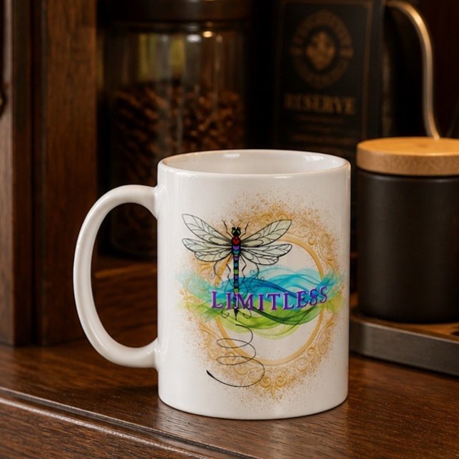 Mug Libellule Personnalisée  (Créateur téléchargé)