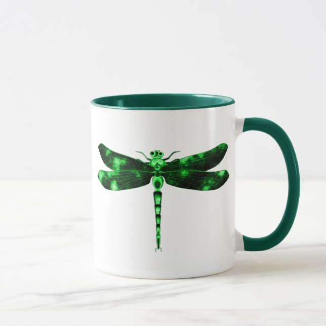 Mug Libellule verte (Droite)