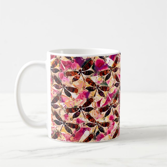Mug Libellules brillantes  (Gauche)