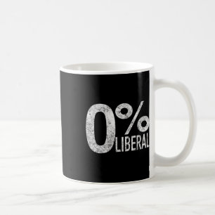 Mug Libéral-démocrate zéro pour cent Libéral pro-Trump