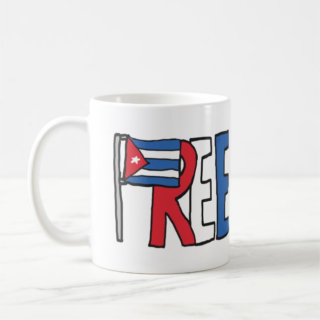 Mug Libérer Cuba (Gauche)