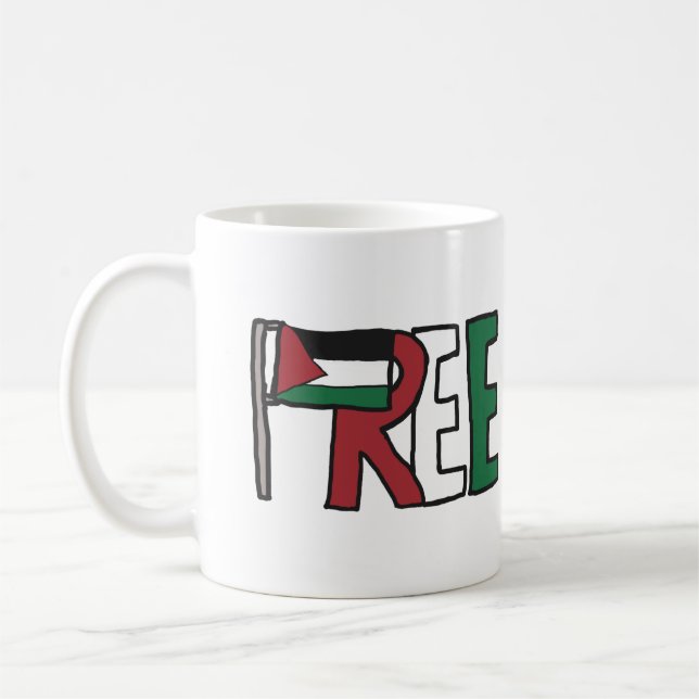 Mug Libérer la Palestine (Gauche)