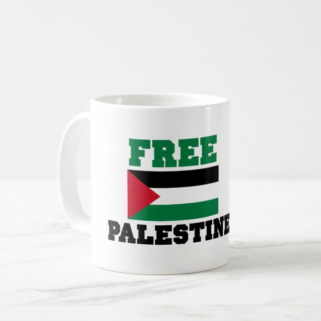 Mug Libérer la Palestine (Devant gauche)