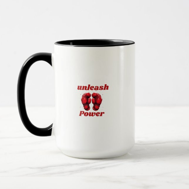 Mug Libérer la puissance de la boîte (Gauche)