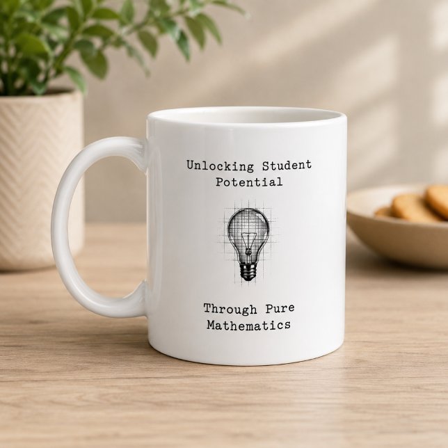 Mug Libérer le potentiel des élèves grâce aux mathémat (Créateur téléchargé)