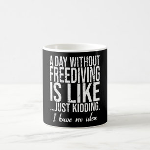 Mug Libérer un cadeau sportif amusant