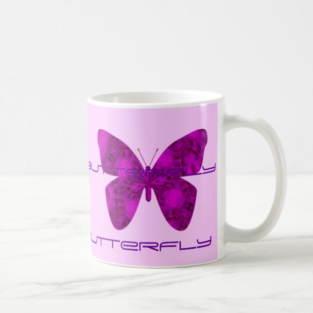 Mug Libérez comme papillon (Droite)
