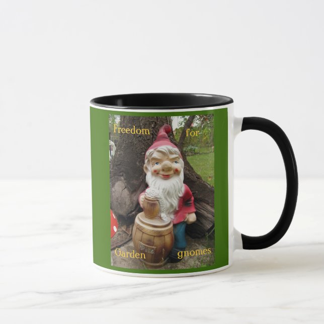 Mug Libérez les gnomes de jardin (Droite)