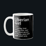 Mug LIBÉRIENNE FILLE LIBERIA Cadeau Funny Pays Accueil<br><div class="desc">LIBÉRIEN FILLE LIBERIA Cadeau Funny Pays Accueil Racines Descente</div>