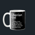 Mug LIBÉRIENNE FILLE LIBERIA Cadeau Funny Pays Accueil<br><div class="desc">LIBÉRIEN FILLE LIBERIA Cadeau Funny Pays Accueil Racines Descente</div>