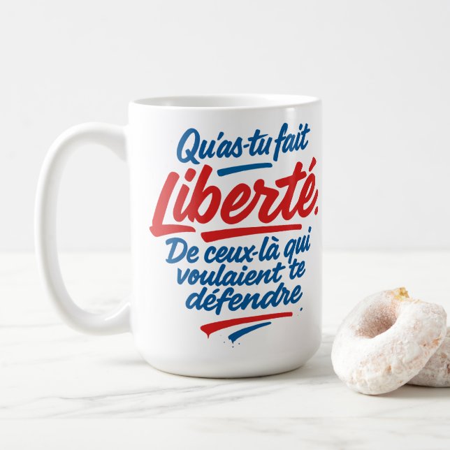 Mug Liberté (Avec donut)