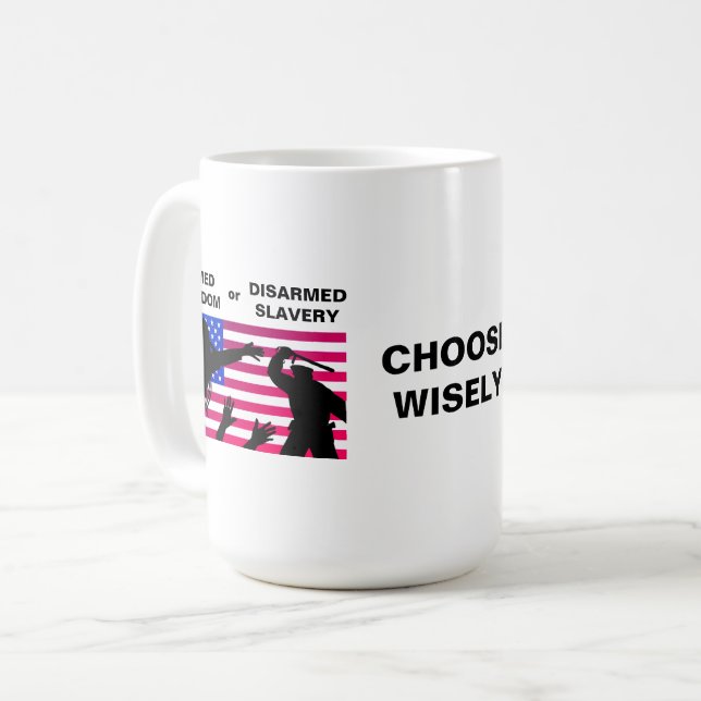Mug Liberté armée (Devant gauche)