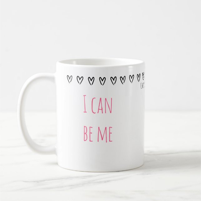Mug Liberté de rupture Choisir rose (Gauche)
