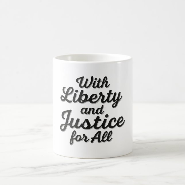Mug Liberté et justice pour tous pour la liberté de pr (Centre)