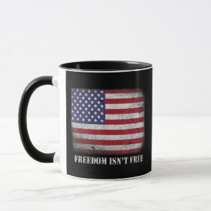 Mug Liberté La liberté n'est pas libre La liberté n'es