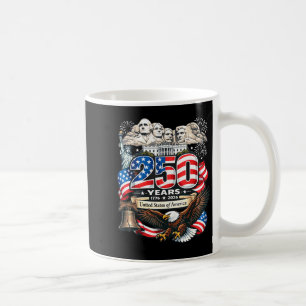Mug Liberté vintage 4 juillet américains 250 vétéran