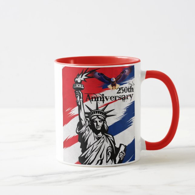 Mug Liberty 250 Years Strong USA (Droite)