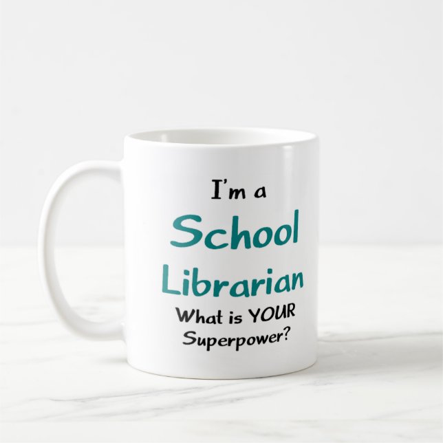 Mug librarian school (Gauche)