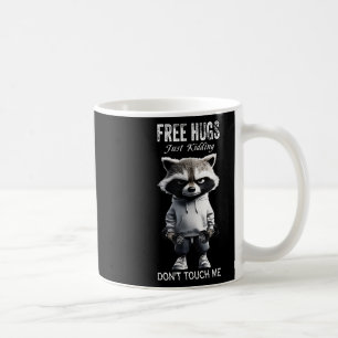 Mug Libre Hugs Juste À Casser Ne Touchez Pas Moi Racoo