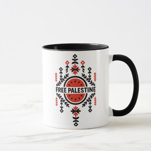 Mug Libre la Palestine  (Droite)
