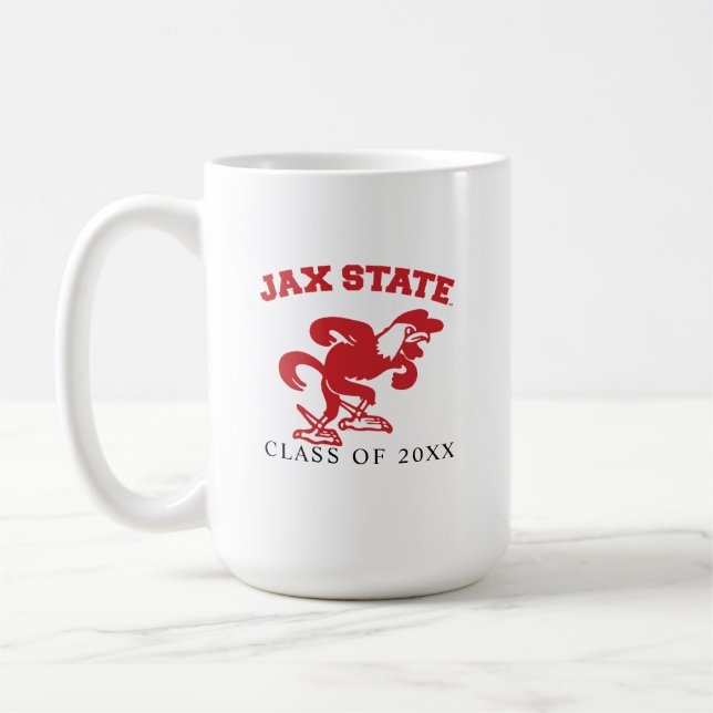 Mug Licence de l'Université d'État de Jacksonville (Gauche)