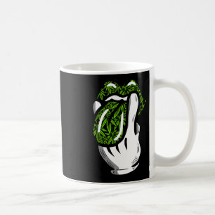 Mug Lick Smoed Weed Leaf Motif Pot Cadeau