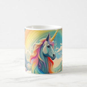 Mug Licorne Arc-en-Ciel Magique Fantastique Création M