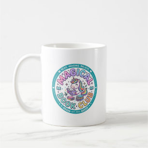 Mug Licorne Club de Livre Magique T-shirt Drôle Graphi