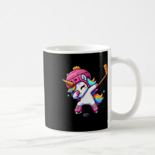 Mug Licorne de hockey sur glace mignonne qui fait le d